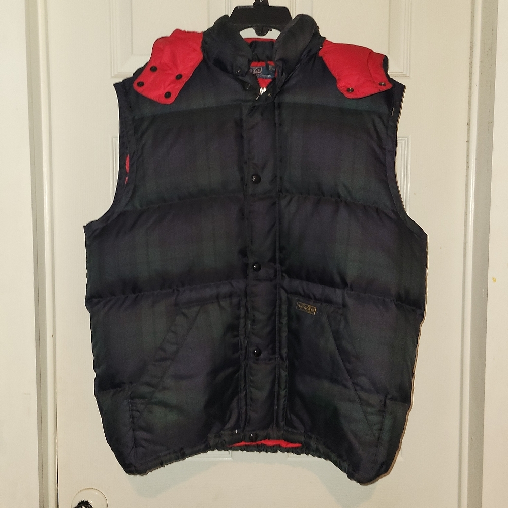 Polo puffer vest